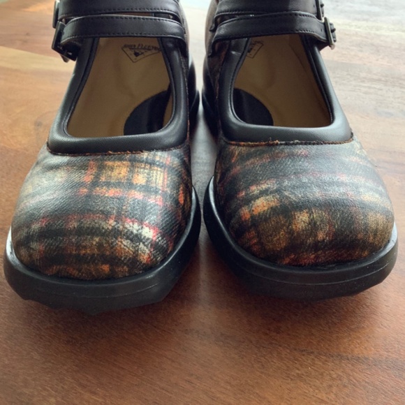 NIB Fluevog Unity Aimee plaid mary-janes size 9 - Picture 4 of 16
